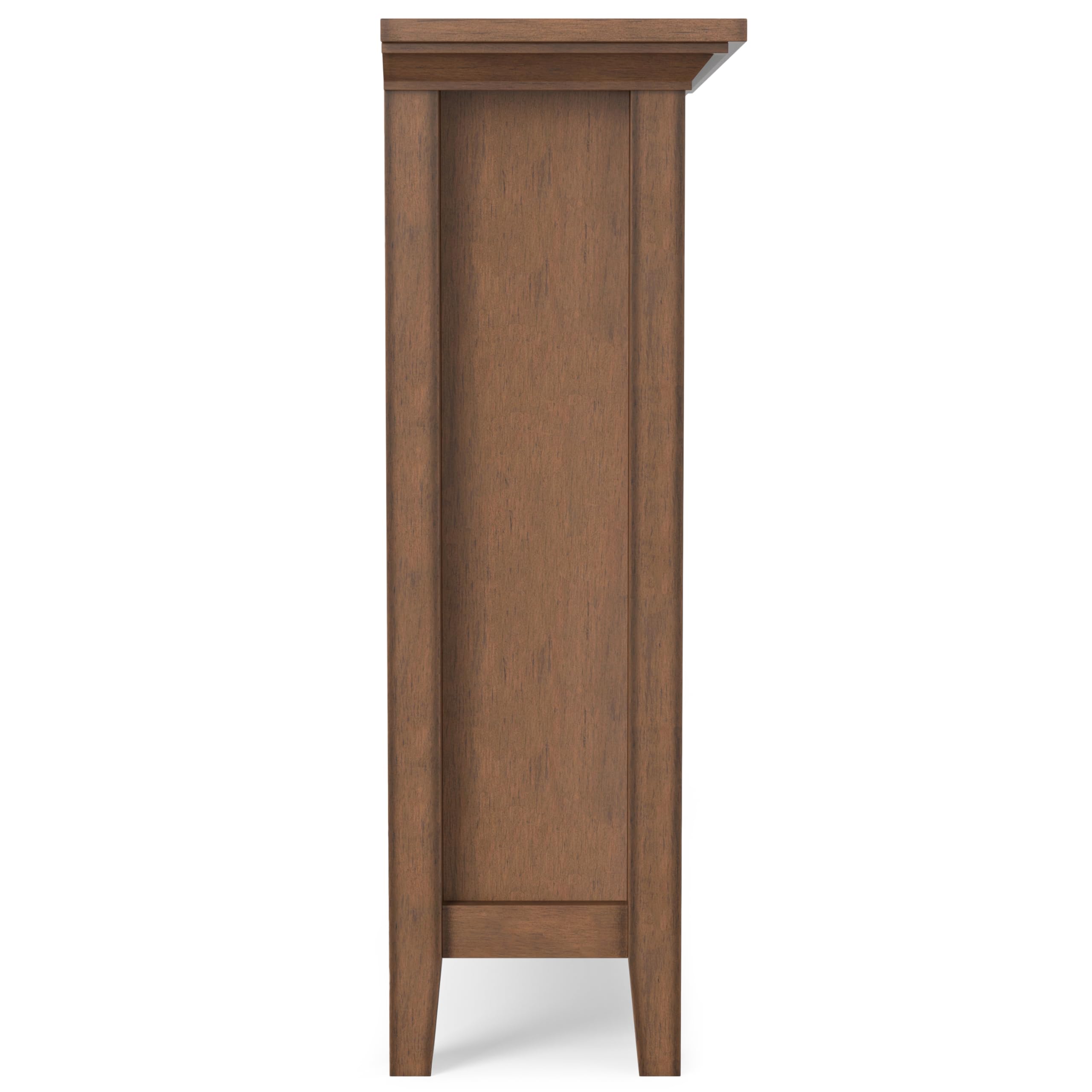 Redmond Solid Wood Wide Transitional Storage Cabinet for The Living, Entryway and Family Room,