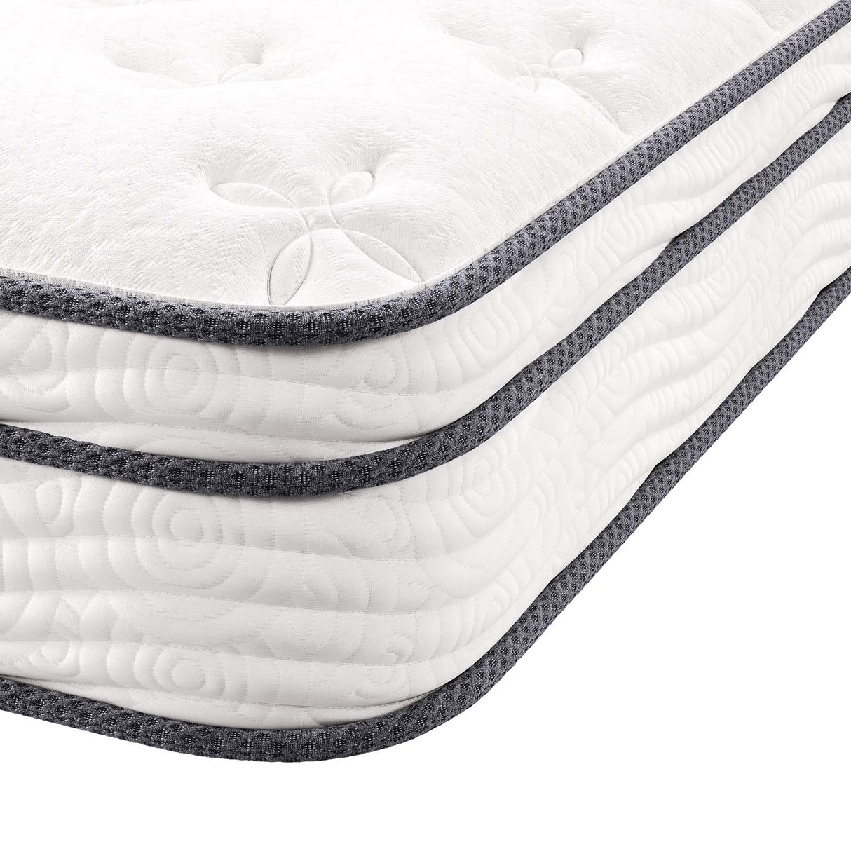 Jenna 8” Innerspring and Memory Foam Narrow Twin Mattress With Individually Encased Coils