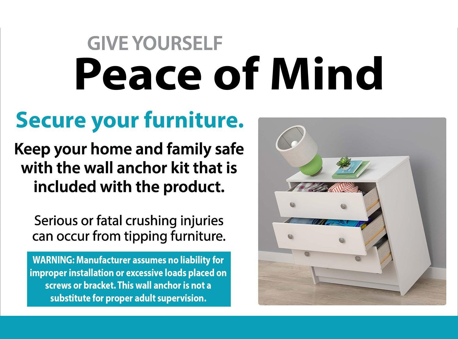 Evolution Kendall 24" Utility Storage Cabinet - White