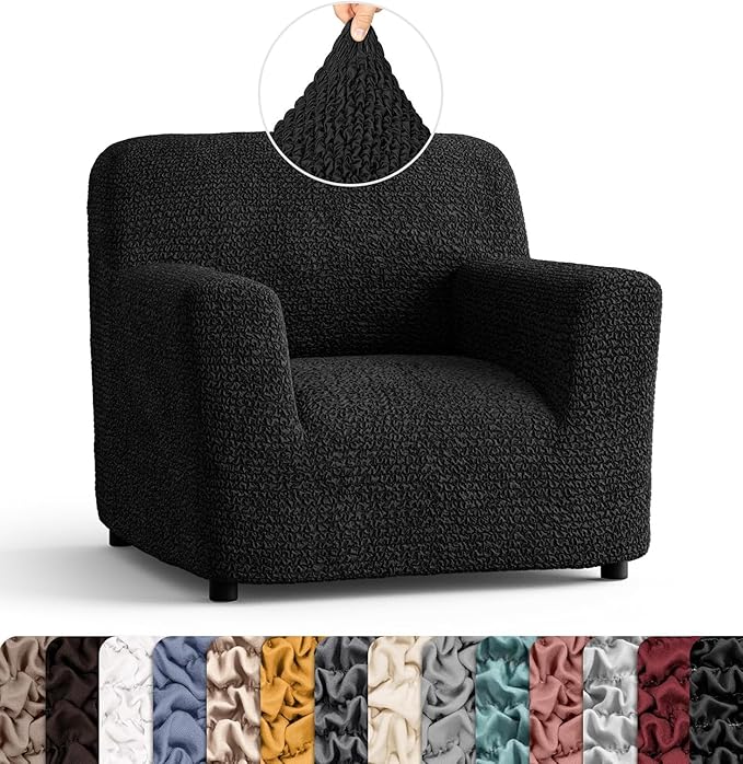 Loveseat Slipcover - Oversized Chair Cover - Stretch Couch Cover - Cushion Love Seat