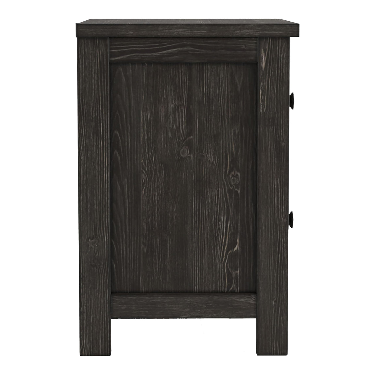 Orwood Solid Wood 2-Drawer Nightstand