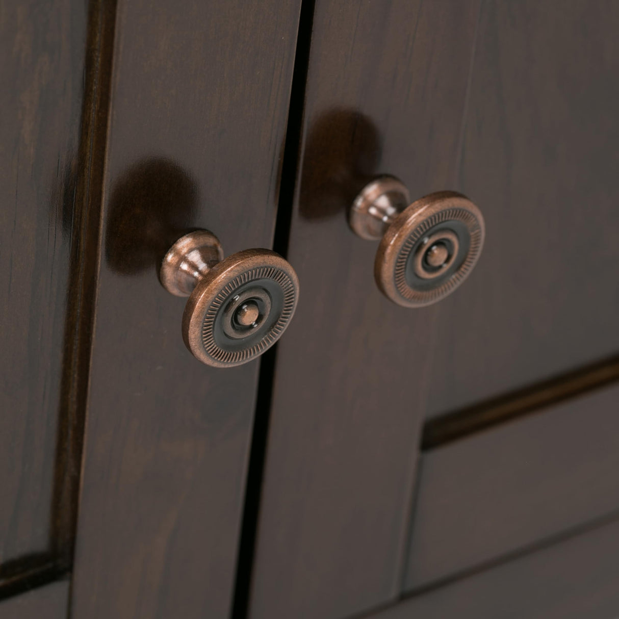 SOLID WOOD Universal TV Media Stand, 54 Inch Wide, Contemporary, Living Room