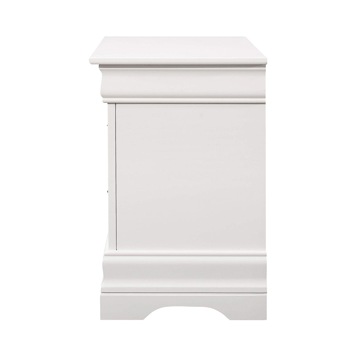 Louis Philippe 2-Drawer Nightstand White 204692