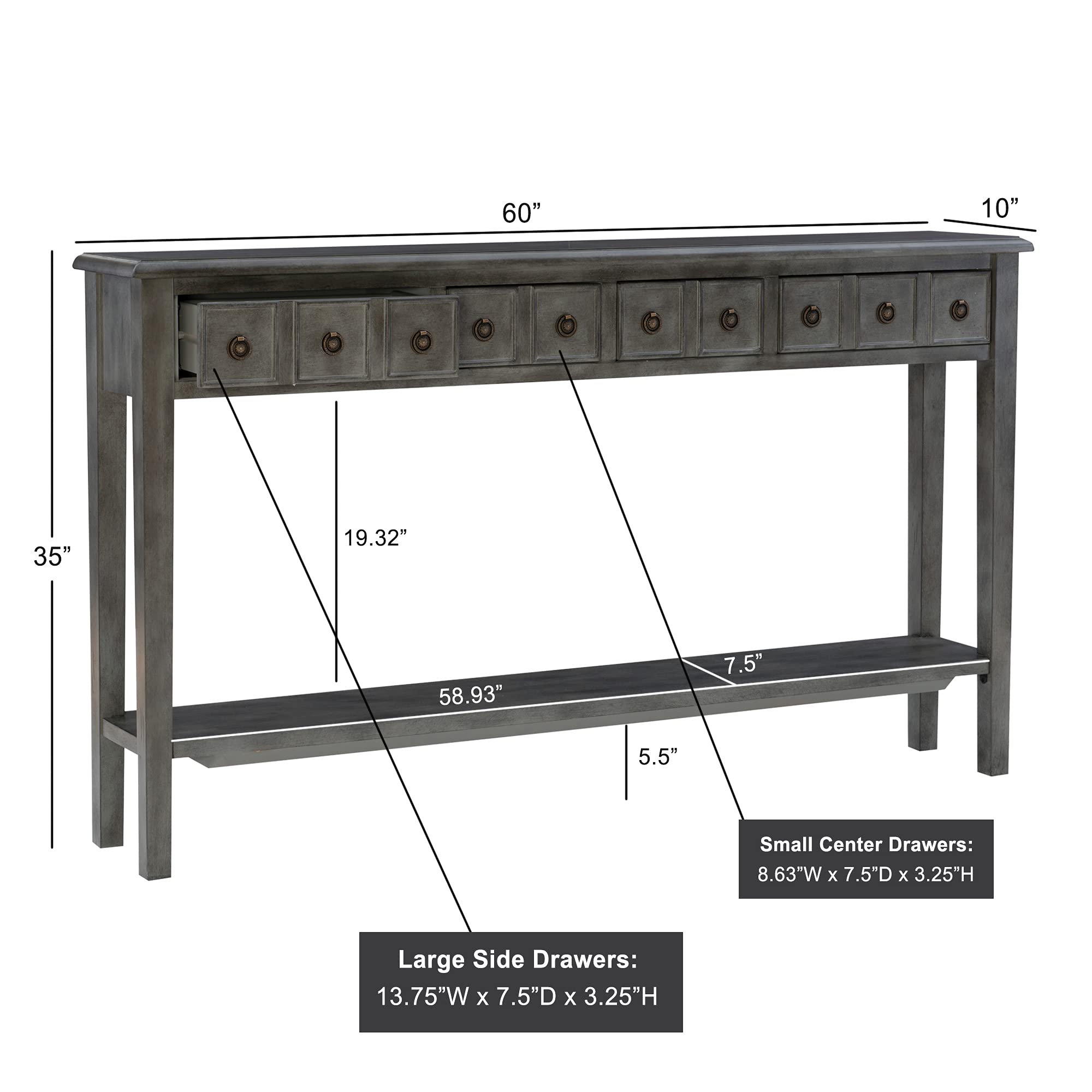 Kelly Console, Grey