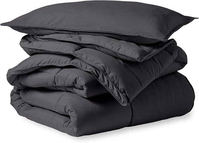 Comforter Set - Twin/Twin Extra Long Size - Ultra-Soft - Goose Down Alternative - Premium 1800 Series