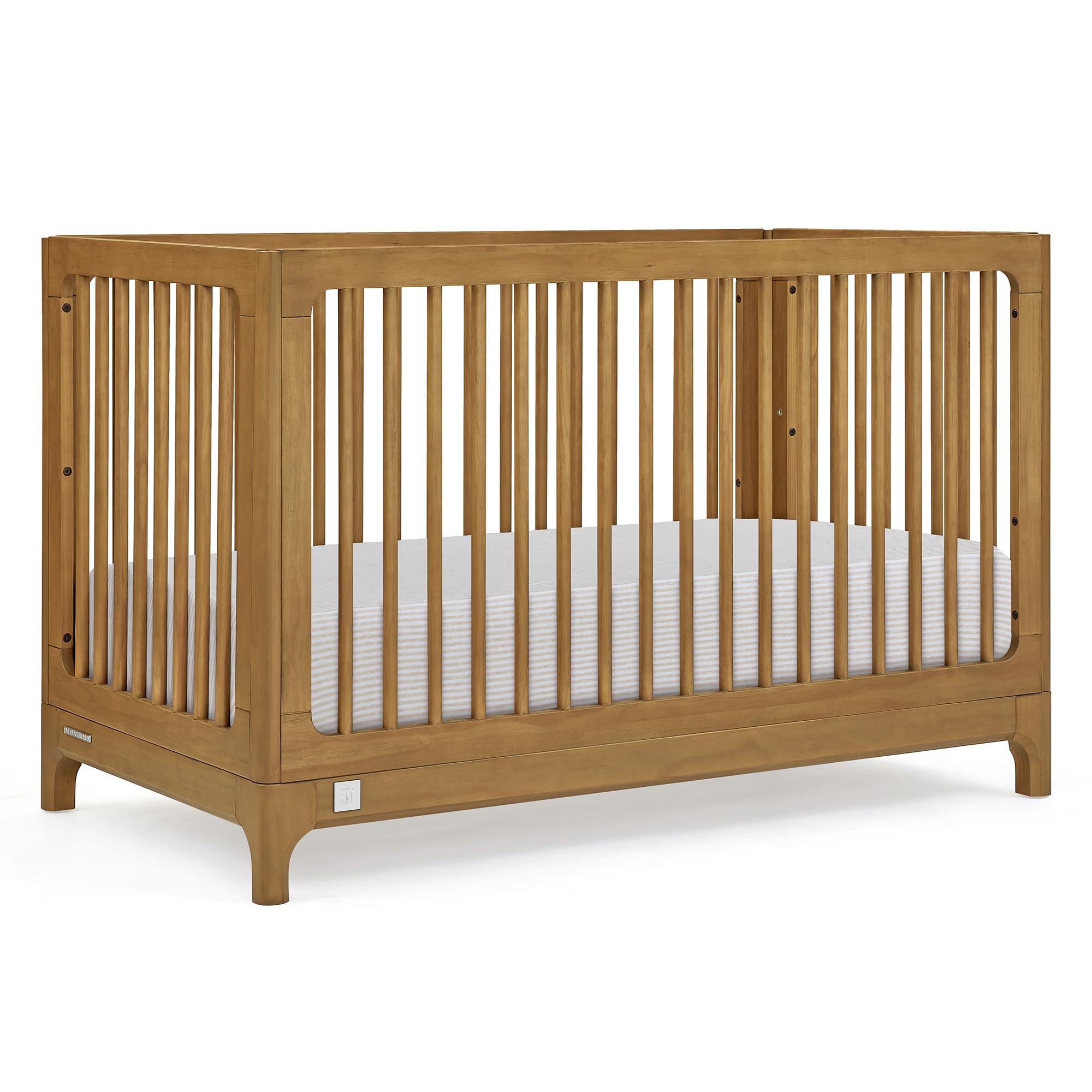 Wren 4-in-1 Convertible Crib Greenguard Gold Certified, Acorn