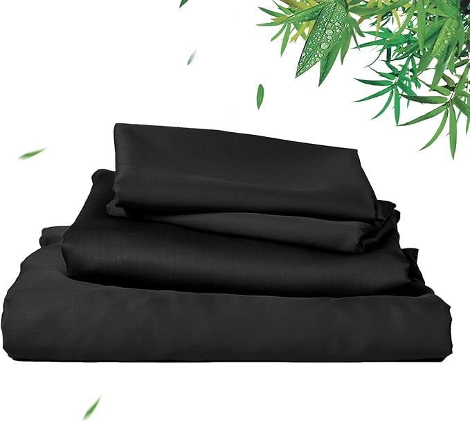 100% Rayon Derived from Bamboo Cooling Sheets Set