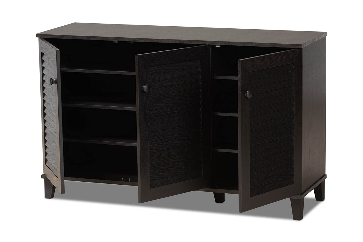 Warren Shoe-Storage Cabinet, Espresso