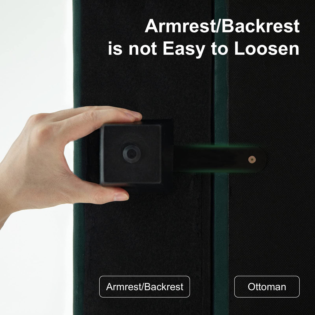 Belffin Modular Sectional Sofa Couch with Reversible Chaise - Velvet L Shaped Couch with Storage, 4-seat Convertible Green.…