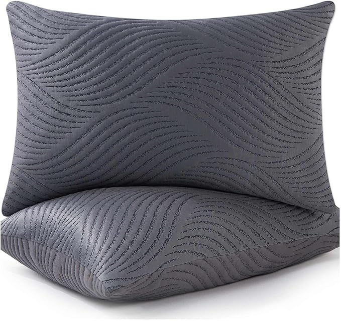 Pillows Queen Size Set of 2 Cooling Memory Foam Pillows for Sleeping