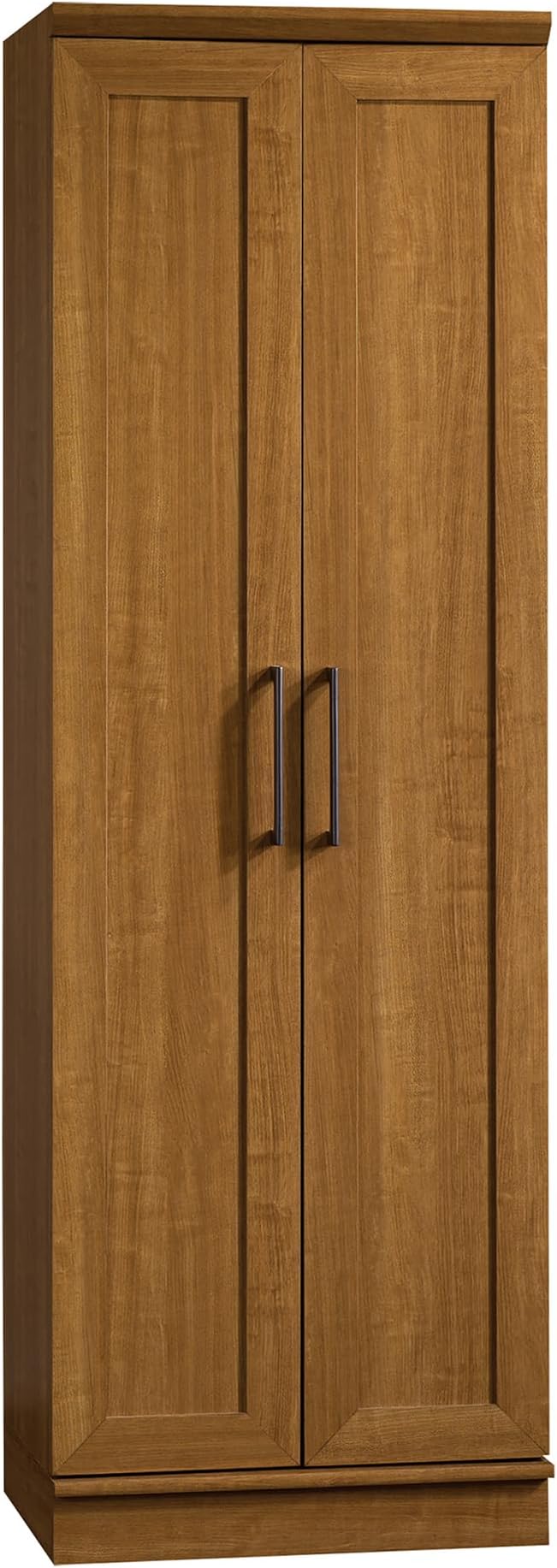 HomePlus Two Door Storage Cabinet/Pantry Cabinet, Pacific Maple Finish