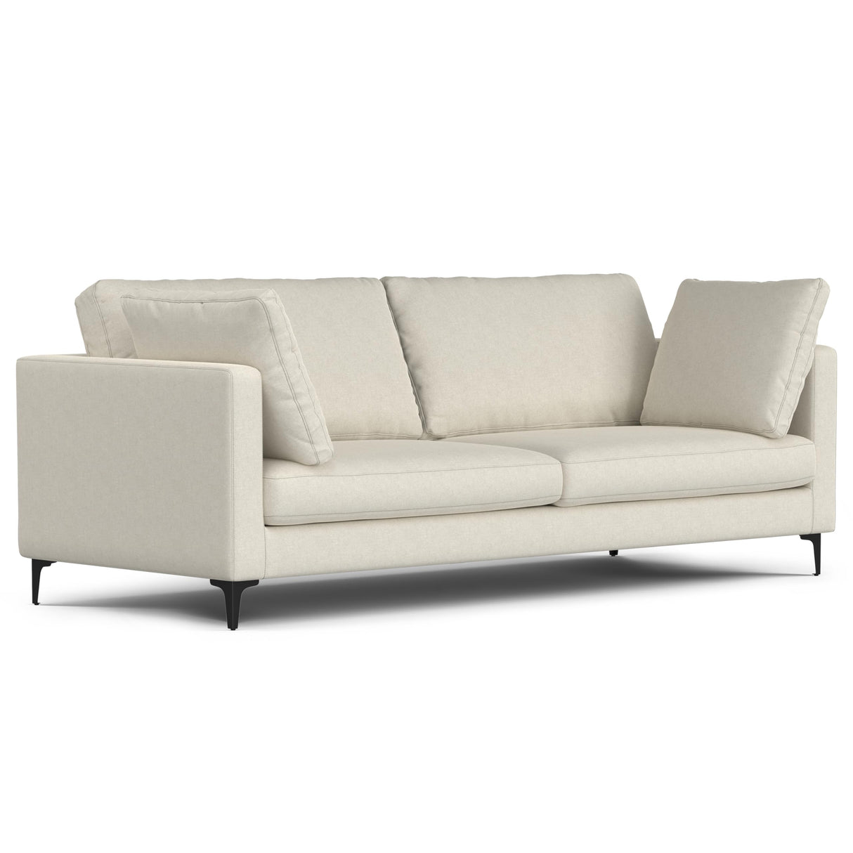Ava Sofa in 100% Recycled Polyester Tightly Woven Performance Fabric,