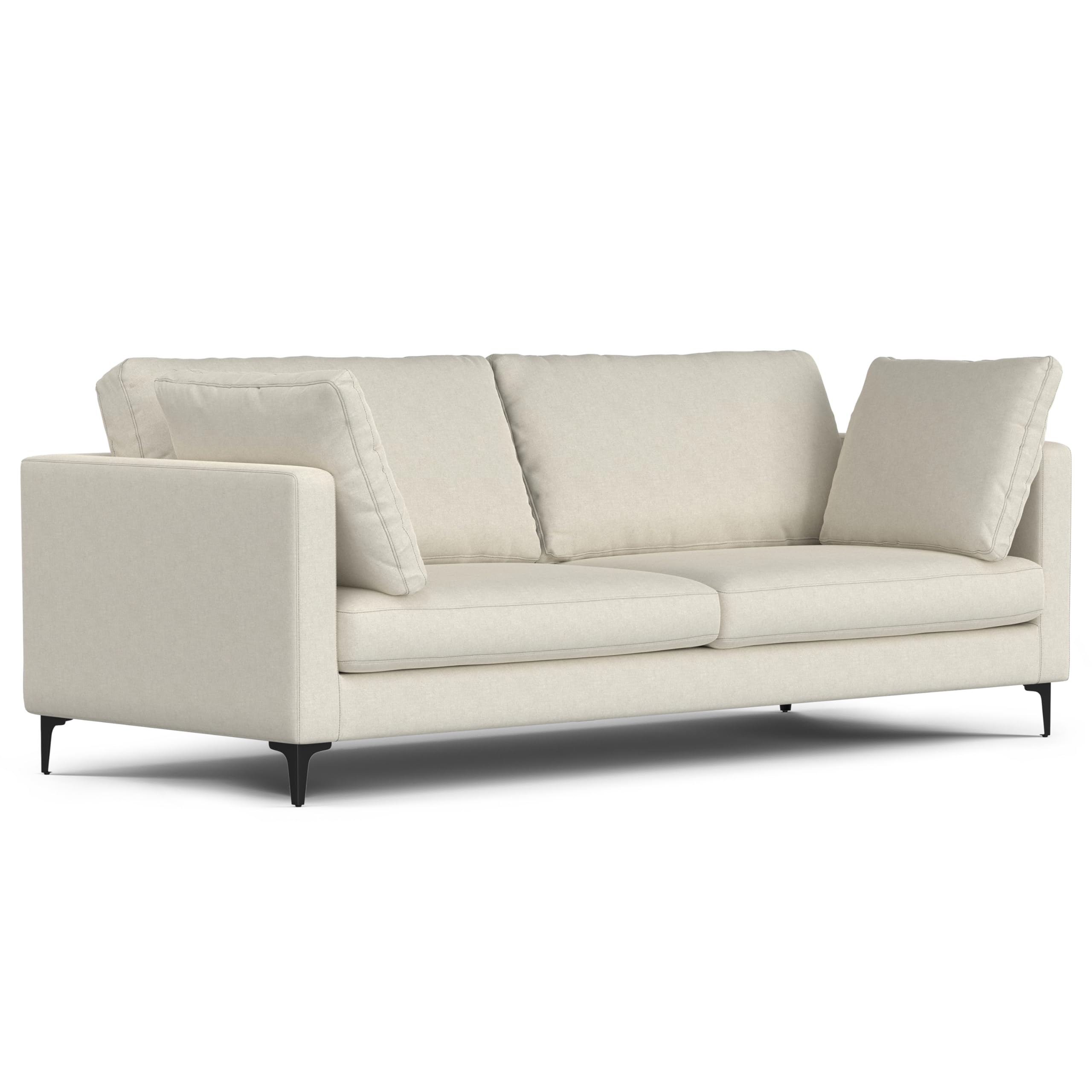 Ava Sofa in 100% Recycled Polyester Tightly Woven Performance Fabric,