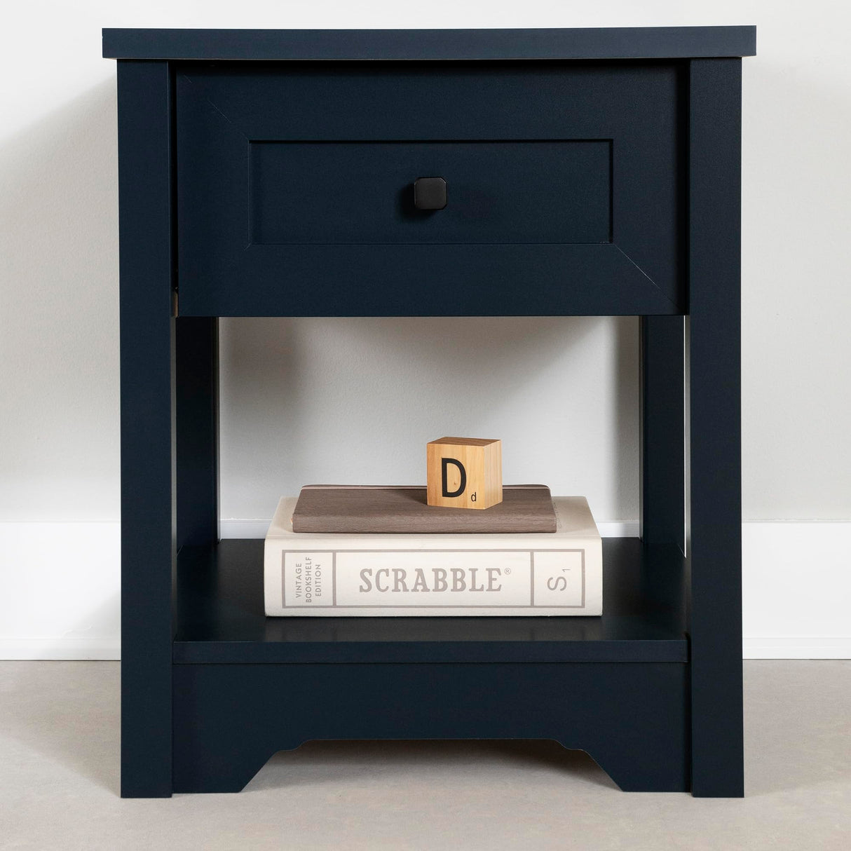 Hazen Nightstand, Navy Blue