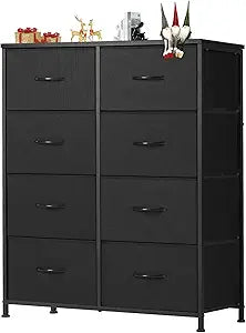 Dressers, Large Dresser Organizer for Bedroom, Wooden Long Dressers & Storage Chests
