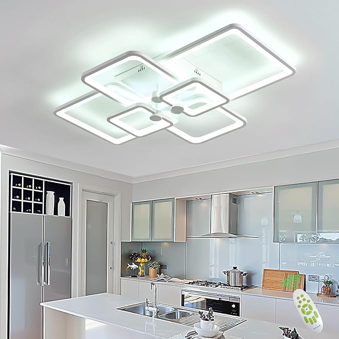 Modern Ceiling Light,41.7in Modern Led Ceiling Lights for Living Room Light