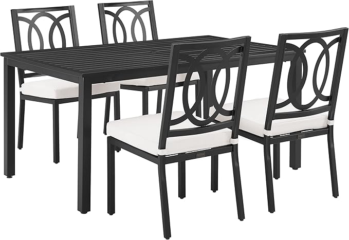 Chambers 2-Piece Outdoor Chair Set, Dining Patio Chairs for Deck
