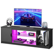 Bestier LED TV Stand for 55/60/65 Inch TV, Gaming Entertainment Center