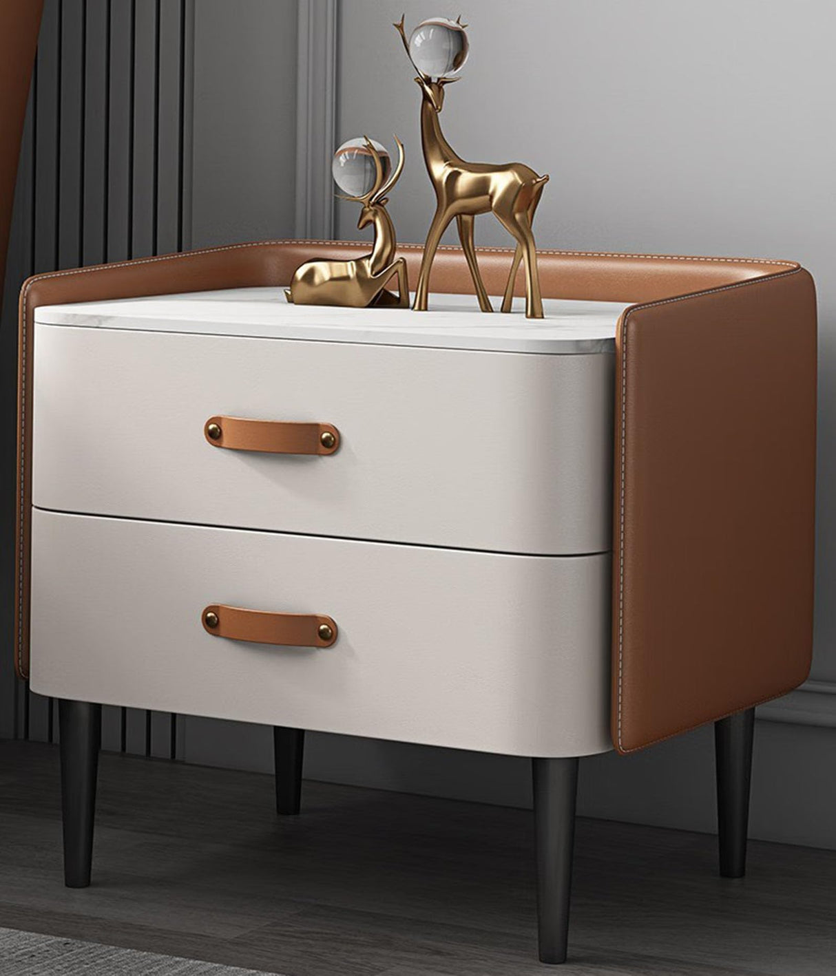 Table Minimalist Modern Storage Rock Board Mini