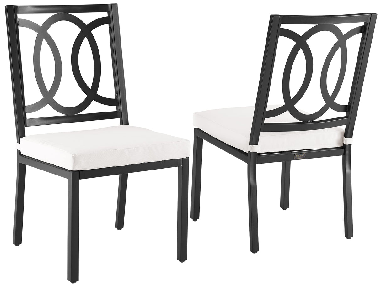 Chambers 2-Piece Outdoor Chair Set, Dining Patio Chairs for Deck