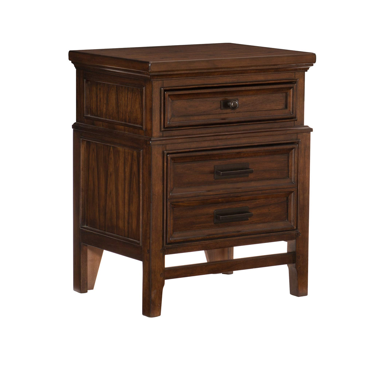 2-Drawer Nightstand, Cherry
