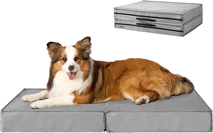 Foldable Waterproof Dog Beds for Medium Dogs