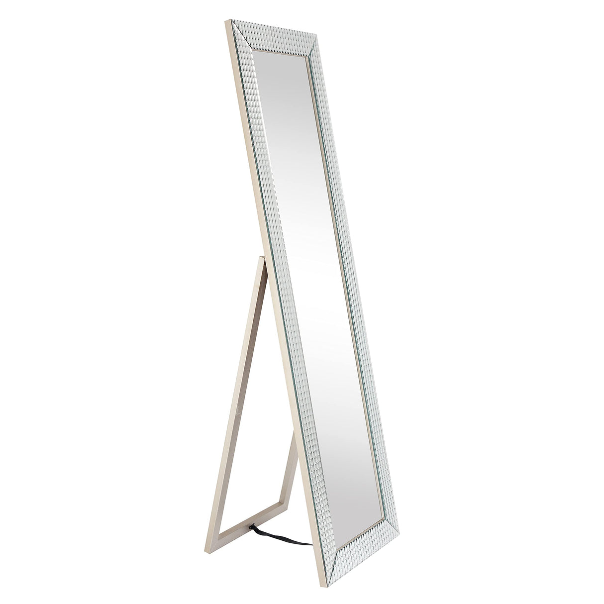 Direct Bling Glass Cheval, Full Length Mirror