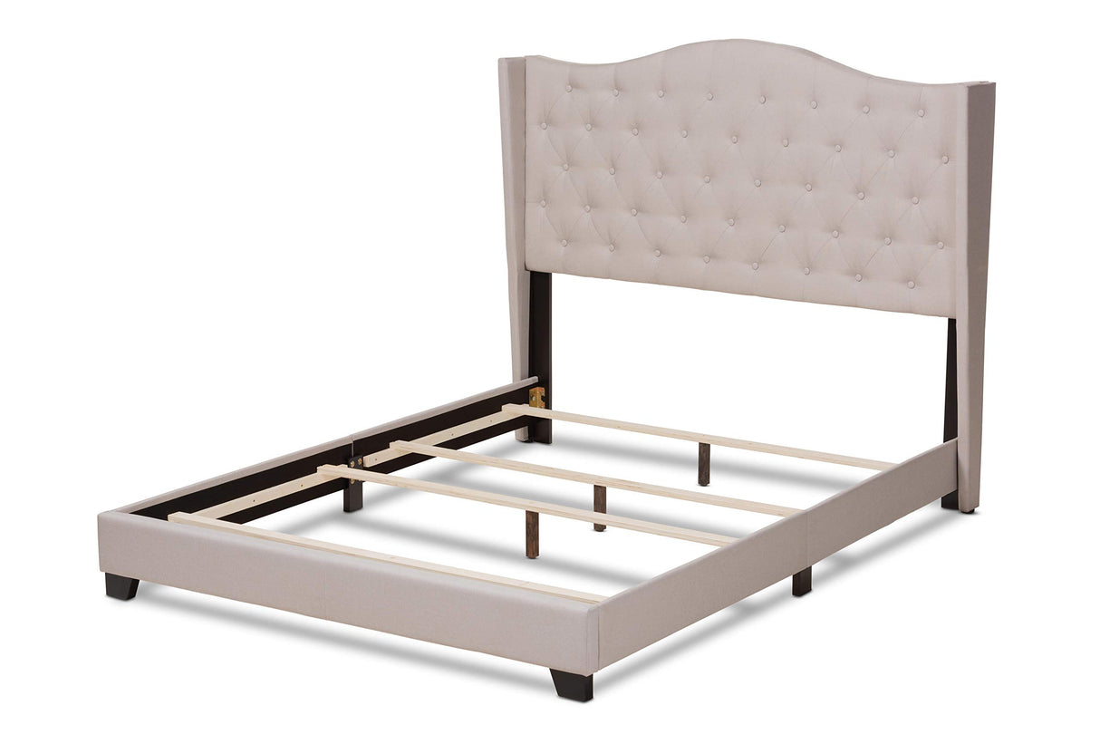 Beds (Need box spring), Queen, Beige