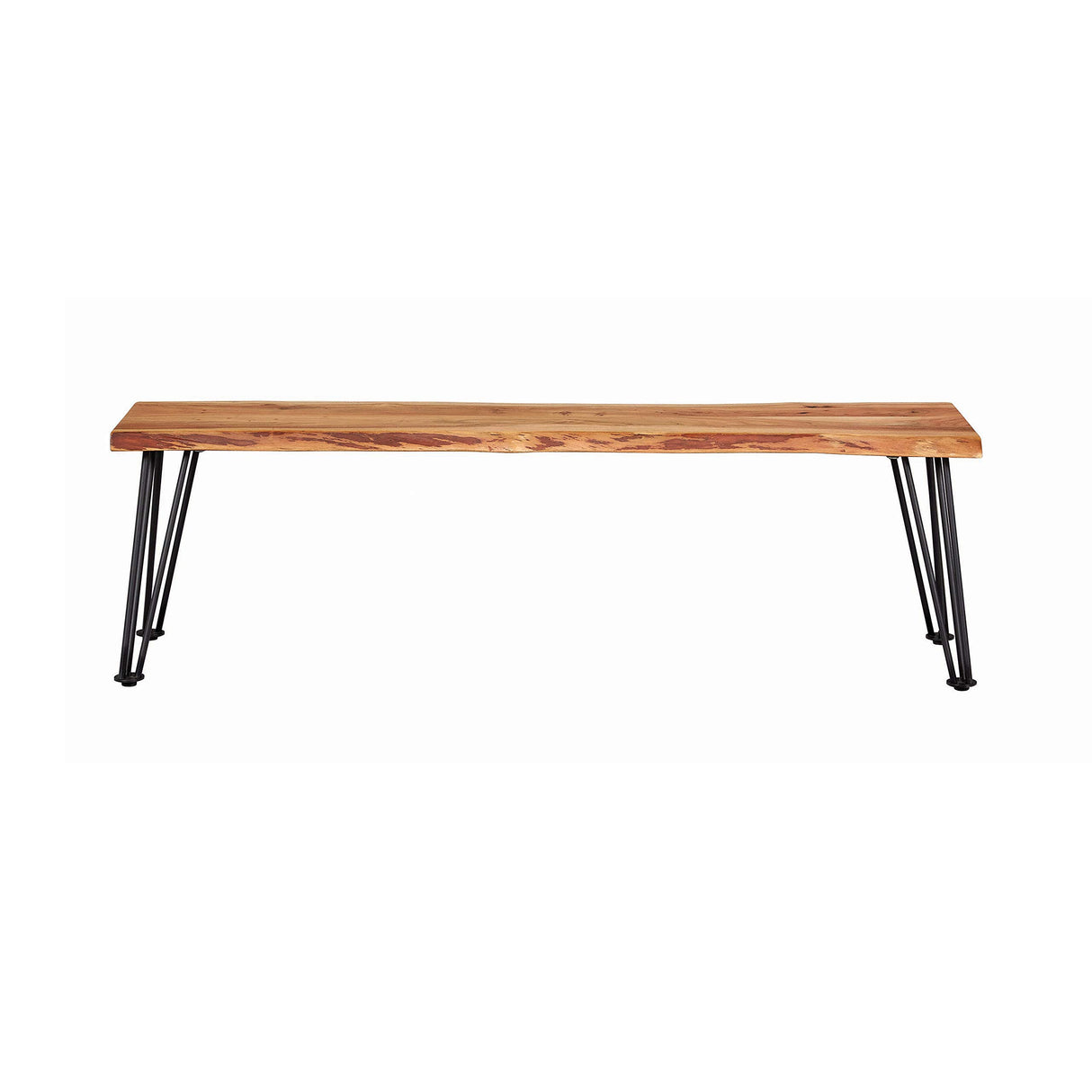 Sherman Modern Solid Wood Live Edge Dining Bench
