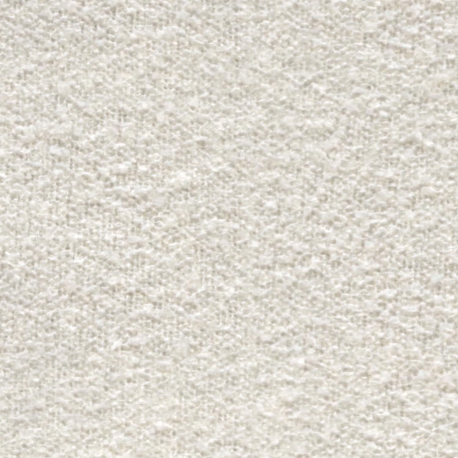 Chantal Contemporary Square Pouf in Ivory Boucle for The Living Room