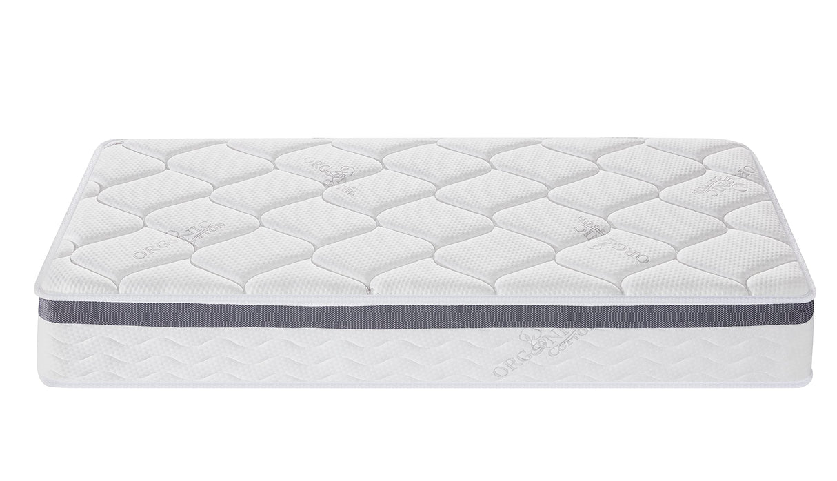 Twin Size Mattress - 10 Inch Cool Memory Foam & Spring Hybrid Mattress