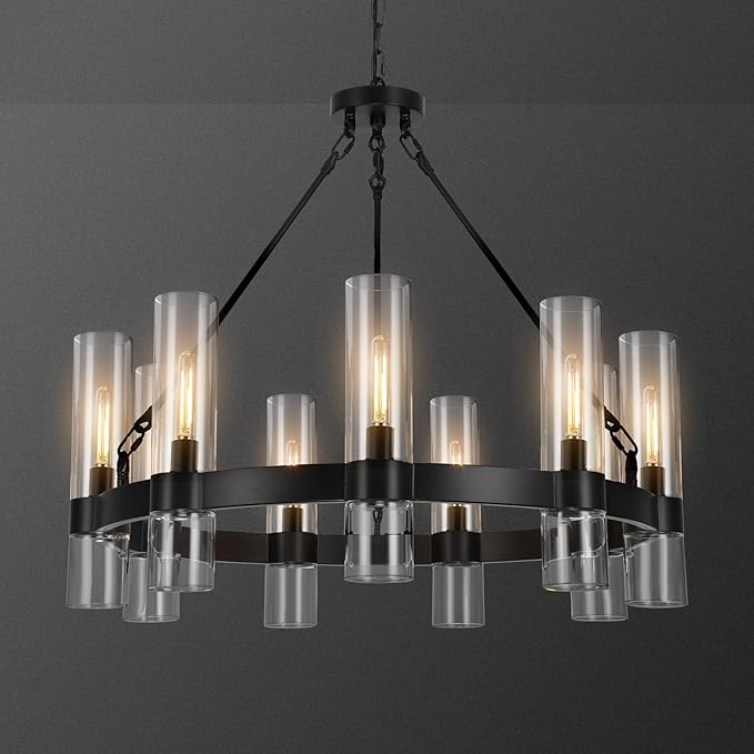 , Modern Farmhouse Chandeliers for Dining Room Light Fixtures Over Table, Kitchen Island