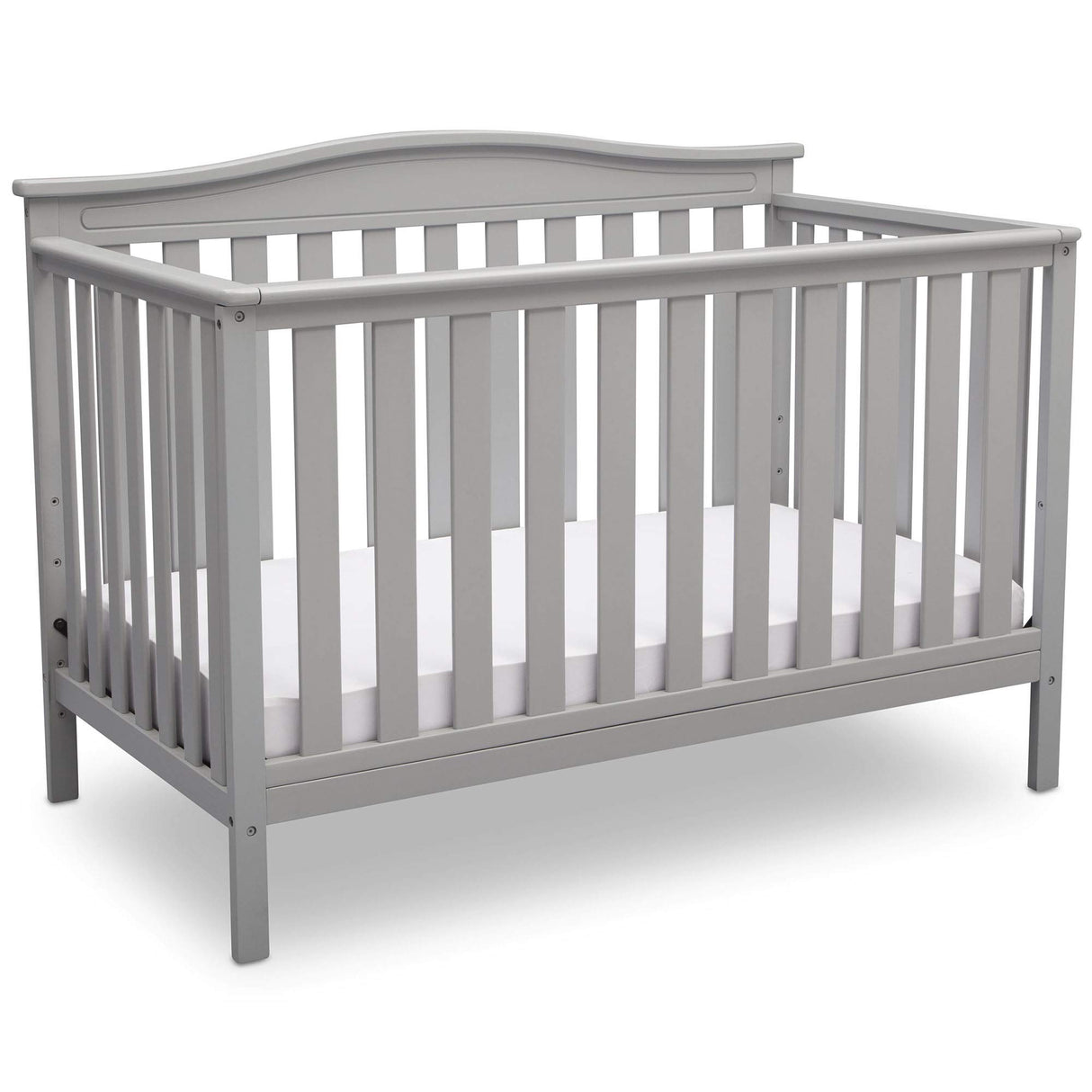 Independence 4-in-1 Convertible Baby Crib, Grey