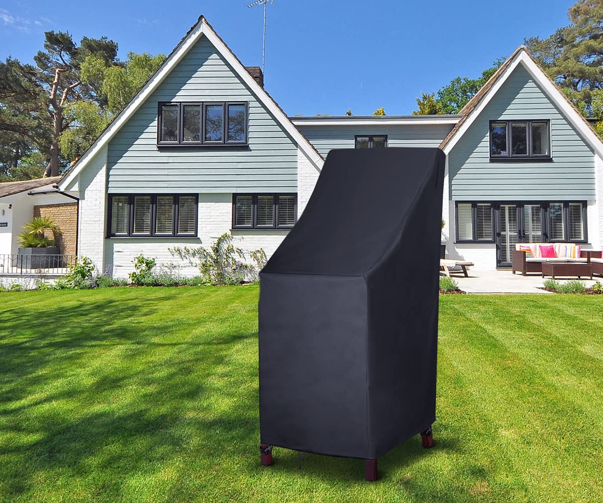 Stackable Patio Chair Covers, High Back Outdoor Chair Covers