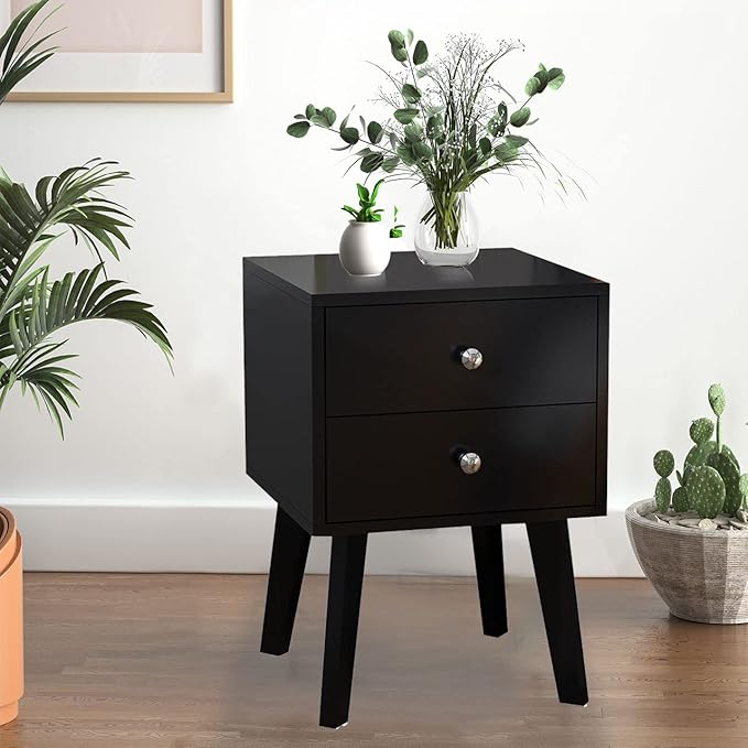 Nightstand, Modern Table, Night End Side Stand Bed Table