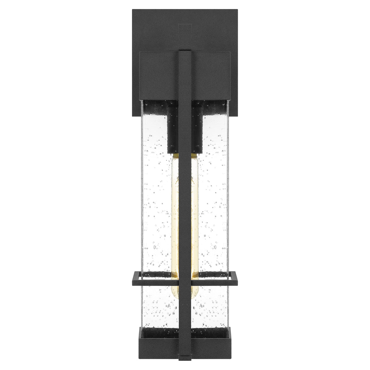 Wynn 1-Light Earth Black Outdoor Wall Lantern
