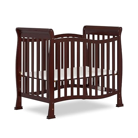 Violet 4-In-1 Convertible Mini Crib In Natural, Greenguard Gold Certified, JPMA Certified