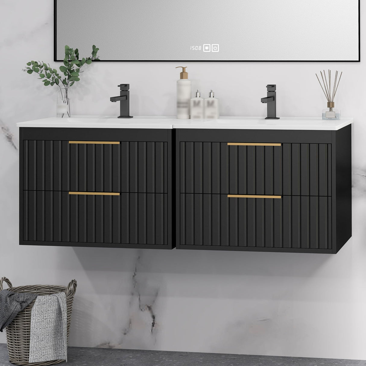 24" Bathroom Vanity Cabinet with Sink Combo