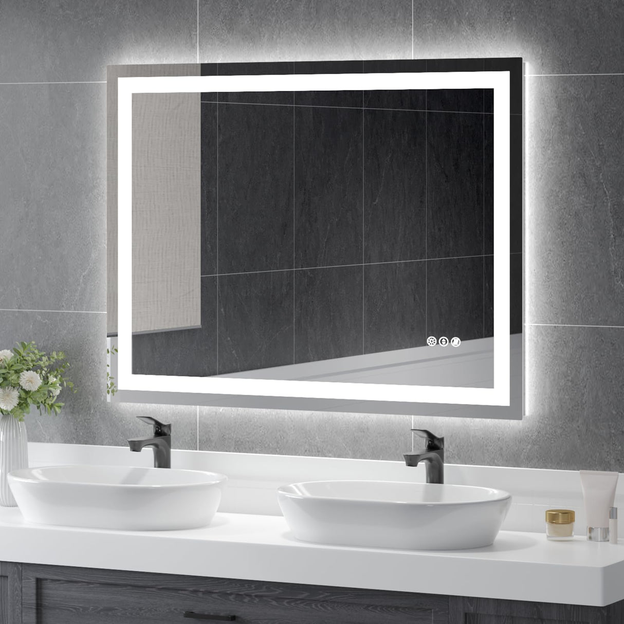 LED Bathroom Mirror - Smart Backlit Vanity Mirror