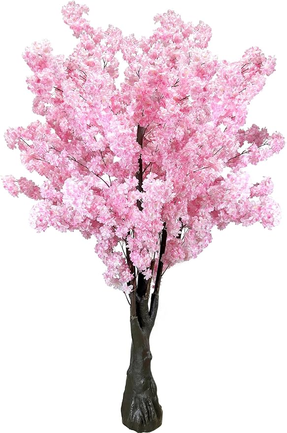 White Artificial Cherry Blossom Trees Faux Cherry Blossom Tree White Tree