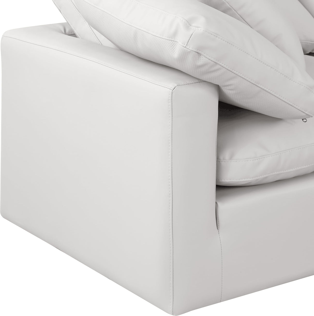 146Cream-Sec5A Indulge Collection Modern | Contemporary Modular Sectional