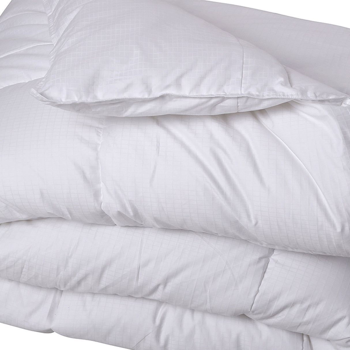 Lotus Home Luxury 400 Thread Count Down Alternative Comforter with Stain Protection