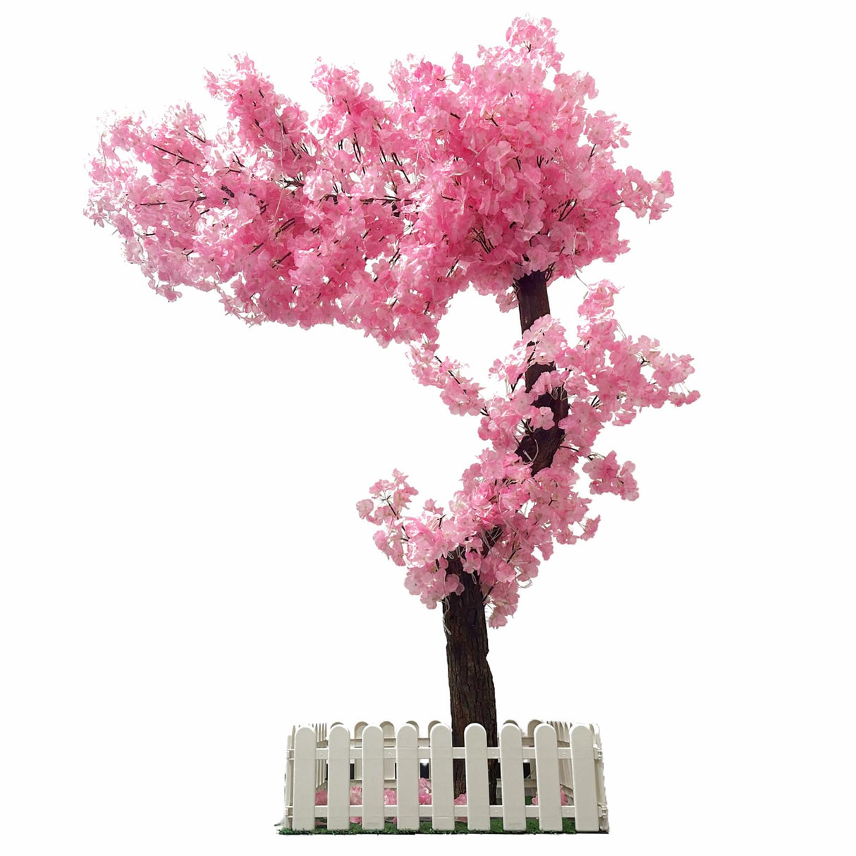 Cherry Blossom Trees with Lights Pink Artificial Flowers Handmade Fake Cherry Blossom