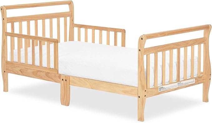 Classic Sleigh Toddler Bed, Natural