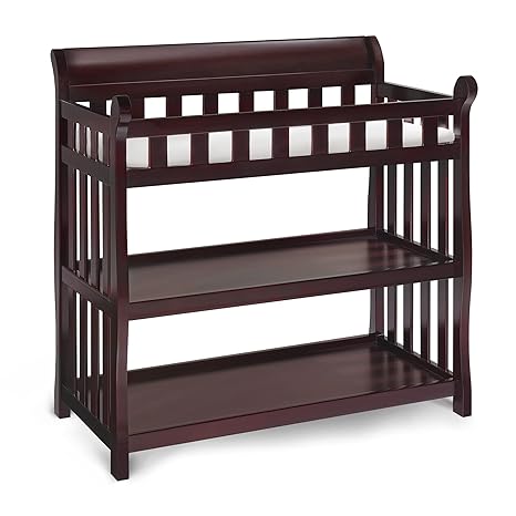 Eclipse Changing Table, Ebony Black
