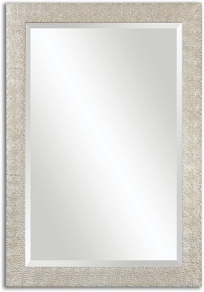 Porcius Antiqued Silver Mirror