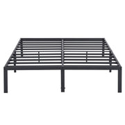 14 Inch Dura Metal Steel Slat Bed Frame, Twin XL