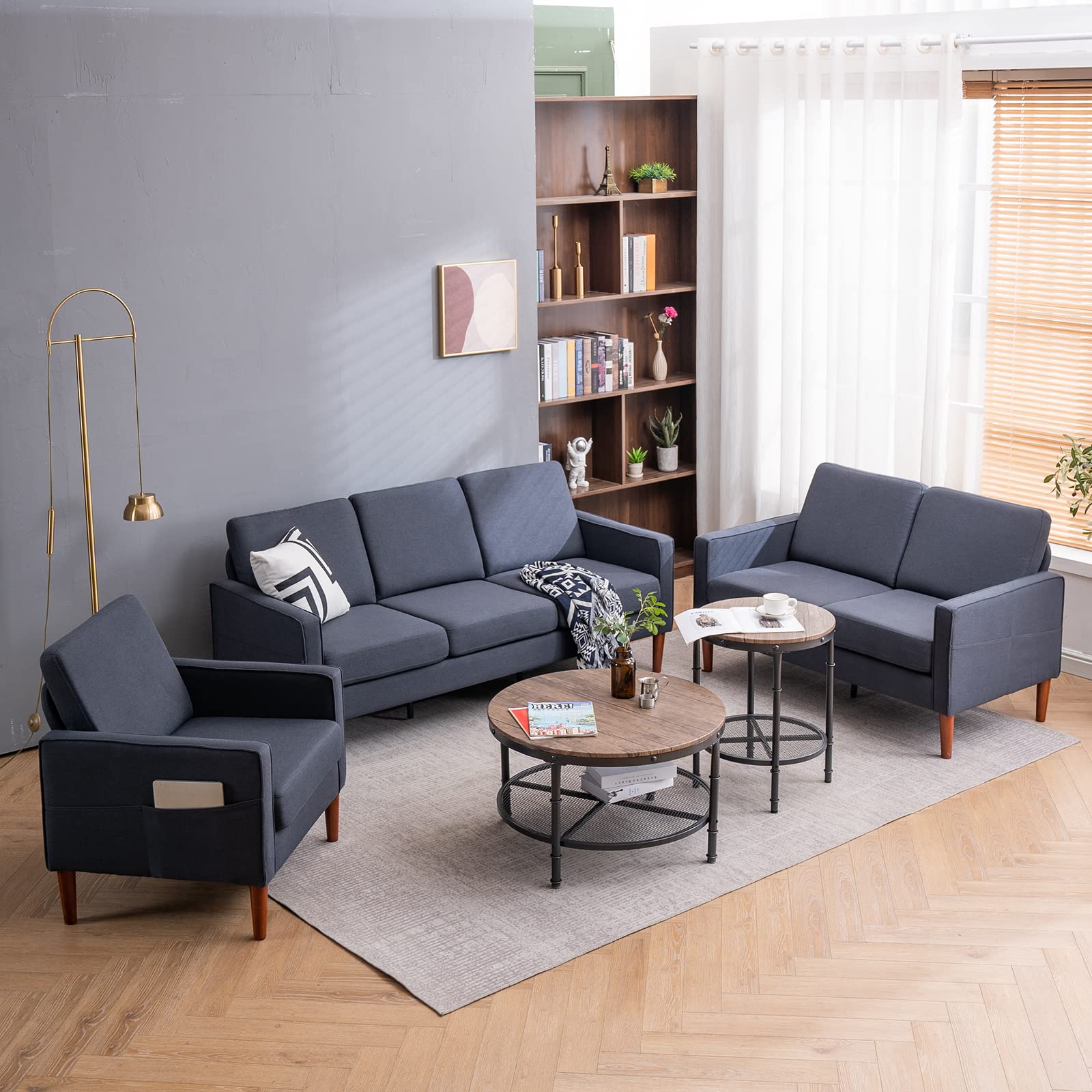 Sofa 71" Modern Sofa Couch Upholstered Love Seat