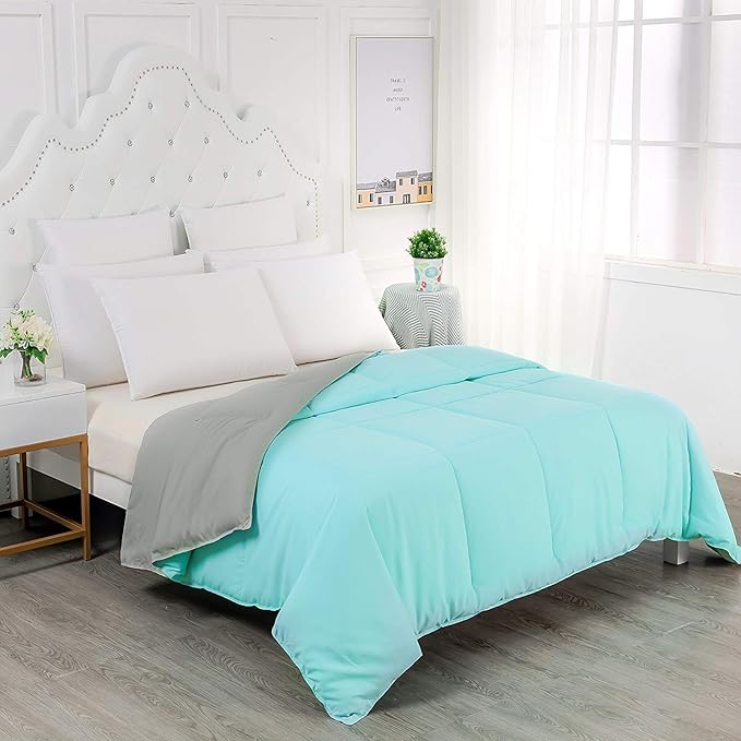 Multiple Sizes & Colors-Luxury Goose Down 800-Thread-Count 1 Piece Alternative