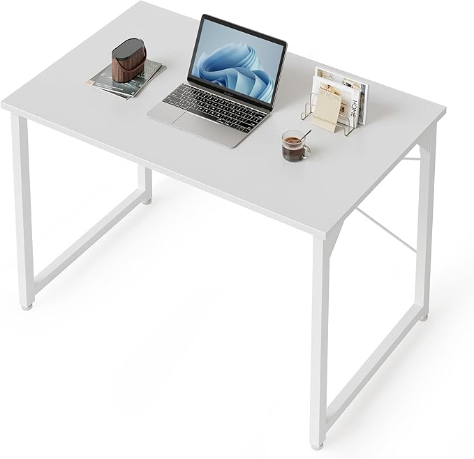 Computer Desk, 40 inch Small Home Office Desk for Small Spaces, Modern Simple